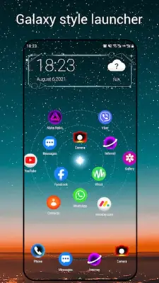 Newlook Launcher - Galaxy Star android App screenshot 7